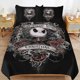 thumbnail image 1 of The Nightmare Before Christmas Duvet Cover Set 3 Piece Bedding Set Decorative Comforter Cover Set, 1 of 3