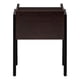thumbnail image 5 of Mesa auxiliar Monarch Specialties I 3593 de metal, café y negro, 5 of 9