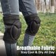thumbnail image 3 of Rodilleras KneeCradle para jardinería y limpieza para adulto, negras, 3 of 6