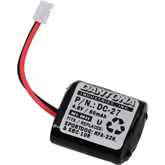 Batería Dantona DC-27 4.8V 80mAh NiMH recargable