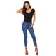 thumbnail image 4 of Blusa basica sin mangas con bordes ondulado., 4 of 5