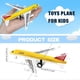 thumbnail image 2 of Paquete de 4 Juguetes de Avión de Retroceso - Modelos de Avión de Metal y Plástico Fundidos a Presión para Niños de 3 a 6 Años, Vehículos de Juego Regalo de Cumpleaños para Niños y Niñas, 2 of 10