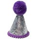thumbnail image 5 of Accesorios Para Mascotas Con Diadema Sombrero De Cumplea?os Para Mascotas Fiesta De Cumplea?os Gatito Morado, 5 of 5