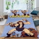 thumbnail image 2 of Thundarr el Bárbaro Conjunto de sábanas temático, trío de piezas, cómodo y amigable con la piel, diseño único, regalo de decoración para el hogar para familiares, amigos y fans,173cm *218cm, 2 of 6