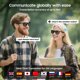 thumbnail image 2 of Gafas inteligentes LYFDUW AI Translator Gafas de sol Bluetooth, 2 of 7