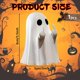 thumbnail image 2 of Figurita Chgfs Fantasma con Globo de Murciélago – Decoración de Halloween, 2 of 8