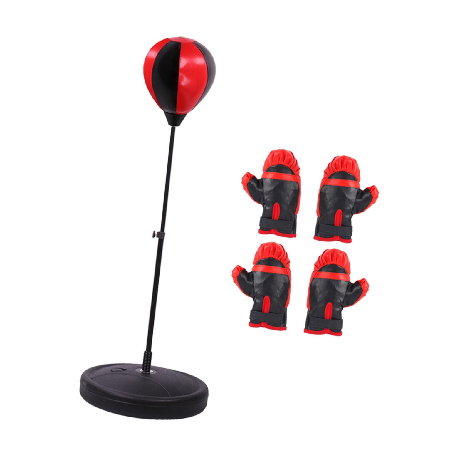 Ioensy - Pelota De Reacción De Boxeo, Juguetes, Regalos, Bolsa De Velocidad De Boxeo Para Niños Y Niñas, Mma, Gimnasio En Casa, 109Cm