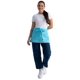 thumbnail image 2 of Delantal Chef Works unisex con cintura turquesa y bolsillos, 2 of 5