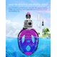 thumbnail image 5 of Máscara de snorkel Greatever G2 de cara completa con sistema Dry Top y soporte, 5 of 6