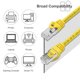 thumbnail image 4 of Cable Ethernet AvesView 15 m Blindado CAT6 SFTP Amarillo, 4 of 5
