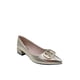 thumbnail image 2 of Zapato de taco Ecocuero ZB011 Dorado, 2 of 5