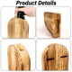 thumbnail image 3 of Jarrones De Pared De Madera Set De 2 Con Pasto De Pampas, 3 of 7