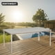 thumbnail image 3 of Mesa Terraza Polywood Impermeable 180x90cm Beige Beige Tamaño Único, 3 of 3