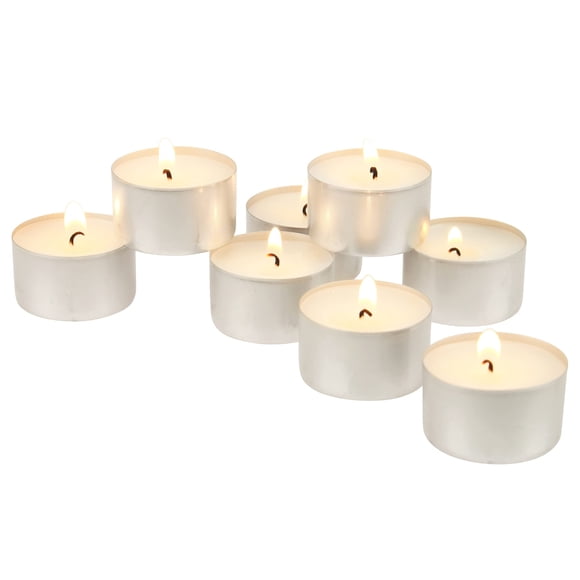Velas de té Stonebriar, 100 unidades, sin perfume, 8 horas