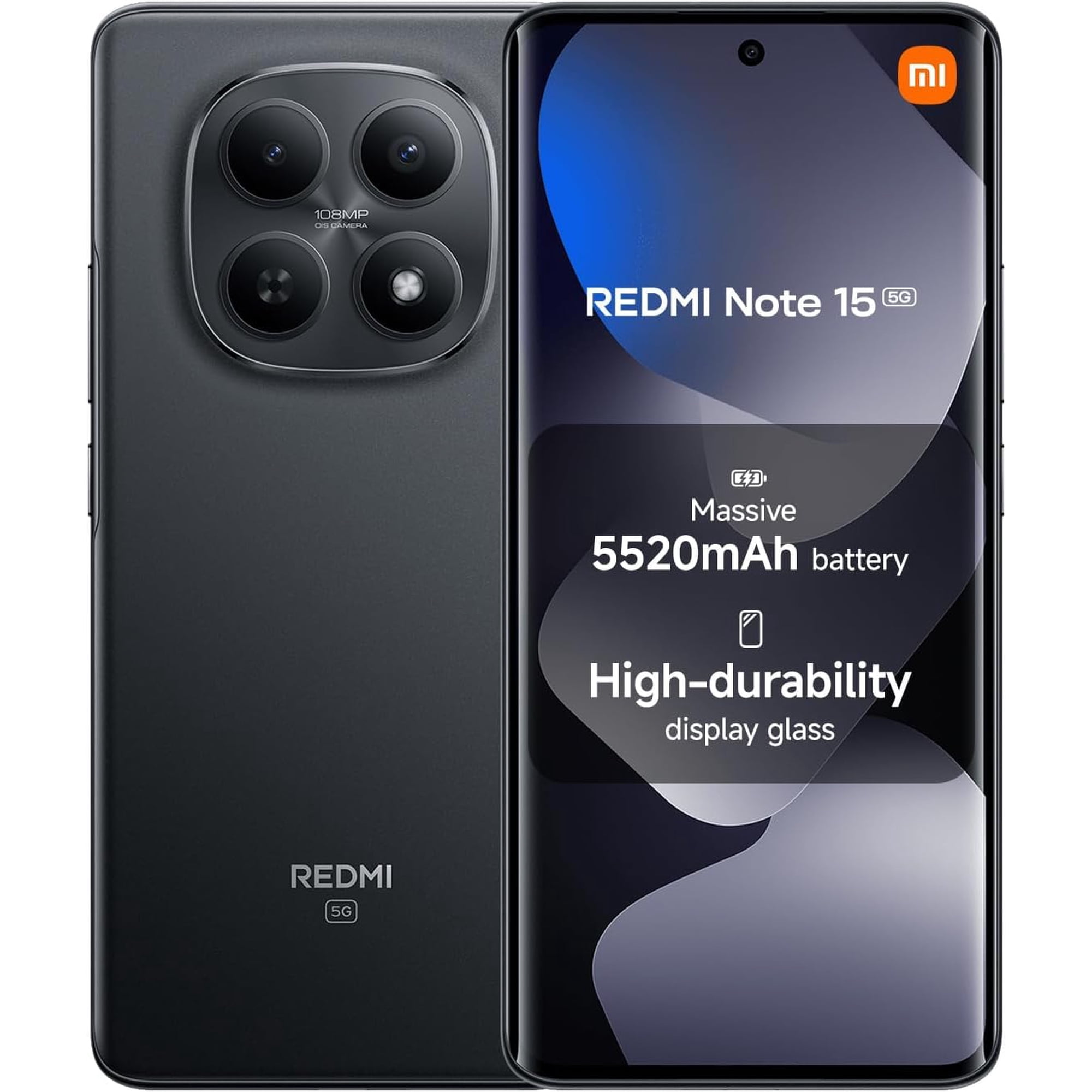 Smartphone Xiaomi Redmi Note 15 5g Ai 256gb + 8gb Ram Negro