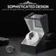 thumbnail image 2 of Caja giradora para relojes automáticos MYFULLY modelo único, cuero negro, motor silencioso, 2 of 6