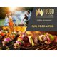 thumbnail image 4 of Pinchos Fuego para Parrilla - Cuchilla Plana de Acero Inoxidable de 17" (43,2 cm) con Deslizador | Reutilizables y Aptos para Lavavajillas | Pinchos para Barbacoa y Kebab | Juego de 8, 4 of 9