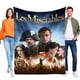 thumbnail image 1 of Los Miserables anti-pilling, suave, ligera, esponjosa y acogedora de lujo para hogar y cocina – Perfecta para niños y adultos, 100 x 150 cm, 1 of 6