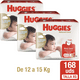 thumbnail image 1 of Pack x 3 Pañales Huggies Natural Care Talla XG 56 Unid, 1 of 1