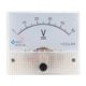 thumbnail image 3 of Medidor De Panel Analógico 85C1 Voltímetro DC Voltímetro Medidor De Voltaje DC 0-50V, 3 of 5