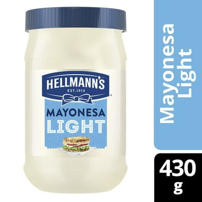 Mayonesa Light Frasco 430 G Hellmann'S