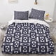 thumbnail image 2 of Juego de funda nórdica con estampado 3D, juego de ropa de cama moderno y sencillo con 2 fundas de almohada, cremallera oculta, apto para adolescentes y adultos., 2 of 3