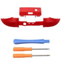 Set Botones Lb Rb Bumpers Barra Central Soporte On Off Surround Guía Gatillo Rojo Aaronmei Xbox Series S X