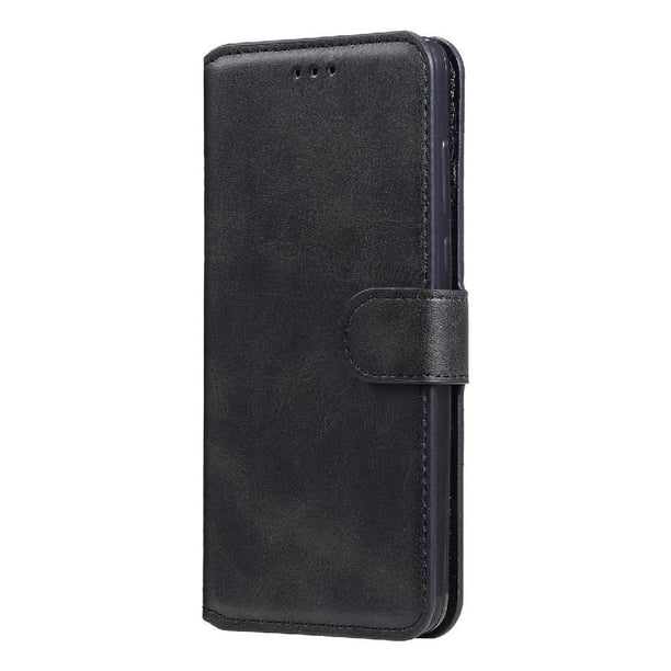 Funda Billetera para Realme C25 con Porta Tarjetas y Soporte Ajustable Negro