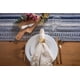 thumbnail image 5 of Tapete de mesa DII Farmhouse con rayas trenzadas, 38 x 183 cm, azul marino, 5 of 7
