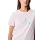 thumbnail image 4 of Camiseta Calvin Klein con logo monograma y cuello redondo de algodón, 4 of 5