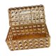 thumbnail image 5 of Joyero De Cristal Elegante Organizador De Baratijas Para Relojes Pendientes Collares Oro, 5 of 5