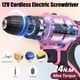 thumbnail image 4 of Kit De Taladro Eléctrico Rosa De 12 V Con 151 Accesorios, Luz Y Recargable Por USB. Ideal Para Aficionados Al Bricolaje Y Reparaciones., 4 of 8