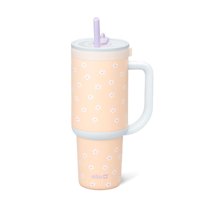 Vaso Ello Oasis De 900 Ml Con Asa Y Pajita Retráctil