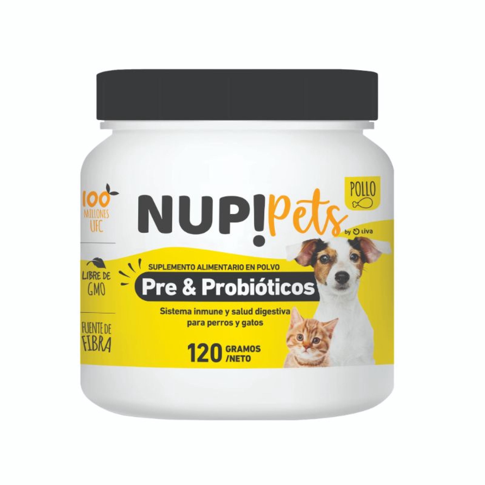 Pre y Probiótico de Pollo para Perros