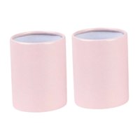Bothyi - Mini Cajas De Papel Redondas Para Ramo, Ideales Para Hacer Tú Mismo, En Forma De Cilindro Compacto Para Casa De Campo, Hotel, Dormitorio, Color Rosa.