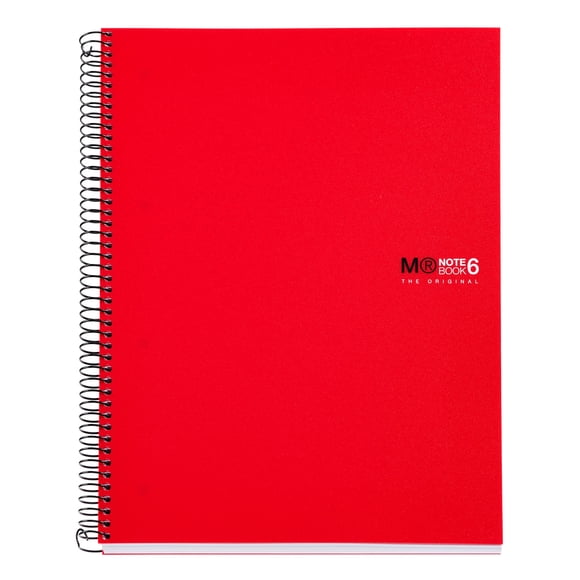 Cuaderno Miquelrius A4 150 páginas rojo