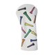 thumbnail image 5 of Funda De Madera Para Palos De Golf Funda Para Palos De Golf Para Campos De Golf Sala De Estar Golfista 1 Blanco, 5 of 5