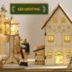 thumbnail image 3 of Calendario navideño de Adviento HOMCOM iluminado con 24 cajones, 3 of 9