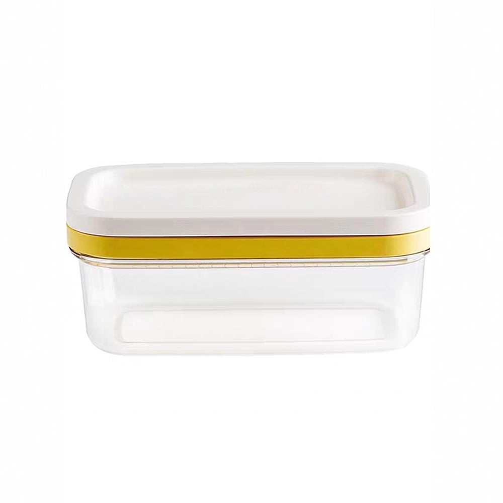Xusx111 - Caja De Almacenamiento De Mantequilla, Caja De Mantequilla Caja De Conservación De Almacenamiento De Mantequilla De Contenedor De Queso Con Tapa Y Red De Corte Para Cocina Restaurante Hornea