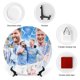 thumbnail image 3 of Kevin De Bruyne Plato decorativo de porcelana fina (bone china), plato decorativo de cerámica para hogar, oficina, soporte de pared, platos decorativos para dormitorio 25 cm, 3 of 6