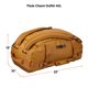 thumbnail image 4 of Bolsa de lona Thule Chasm 40L impermeable marrón dorado, 4 of 6