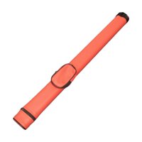 Ioensy - Estuche Para Taco De Billar Estuche Profesional De Cuero De Pu Estuche Rígido Para Taco De Billar 1/2 Rojo