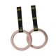 thumbnail image 1 of 2 Piezas Anillos De Gimnasia Anillos De Ejercicio Para Parque Entrenamiento De Cuerpo Completo En Casa Gimnasio 28 Mm Anillos, 1 of 5