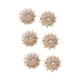 thumbnail image 3 of 6 Piezas Gemelo De Gemelo Con Tendencia Cubierta De Botones De Diamantes De Imitación Para Fiestas Estilo De Boda B, 3 of 5