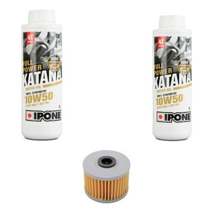 Ipone - Kit Mantencion Para Moto Zontes Zt310 X / T / R / R1 / R2 Negro