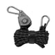 thumbnail image 2 of Colgador De Trinquete, Colgador De Cuerda, Bloqueo Rápido, Antideslizante, Seguro, Resistente, Cuerda De Viento Negra, 2 of 5