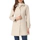 thumbnail image 1 of INSPIRE CHIC Abrigo de Invierno para Mujer con Cuello Peter Pan, Corte en Línea A hasta el Muslo, con Botonadura Simple, Color Beige, Talla L, 1 of 6
