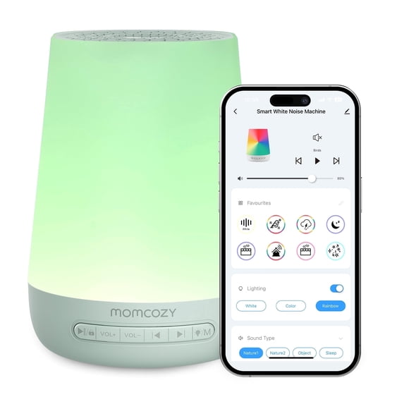 Máquina de Ruido Blanco Momcozy Verde