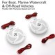 thumbnail image 2 of Altavoces marinos Pyle PLMRS53WL, 13 cm, 2 vías, 180 W, resistentes al agua, 2 of 7