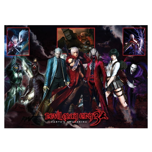Rompecabezas Toynk Devil May Cry 3, collage de 1000 piezas para adultos